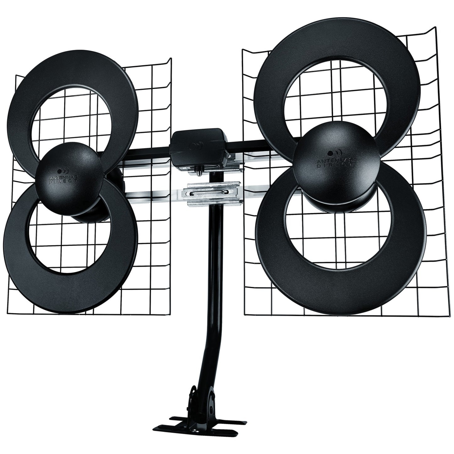 Antennas Direct C4-CJM ClearStream 4 Quad-Loop UHF Outdoor Antenna with 20" Mount