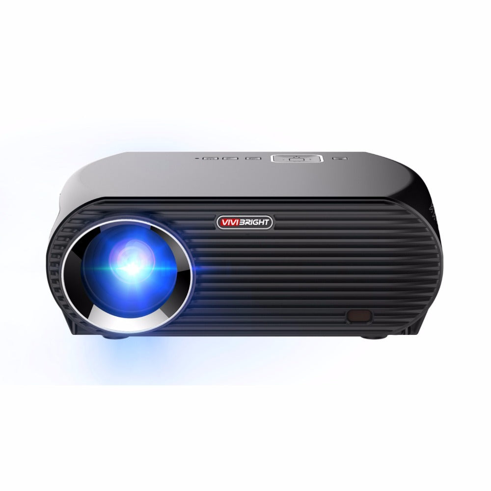 ViviBright GP100UP Smart Home Theater Projector Android6.01 3500 Lumens High Brightness LED WiFi Beamer 1280*800pixels black_European regulations