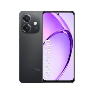 OPPO A40 4+128GB 6.67" 4G Sparkle Black DS TIM