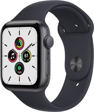 Apple Watch SE 44mm Space Grey Aluminium Case/Midnight Sport Band ITA MKQ63TY/A