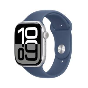 Apple Watch Serie 10 46mm AC/Silver SB/Denim M/L ITA MWWM3QL/A