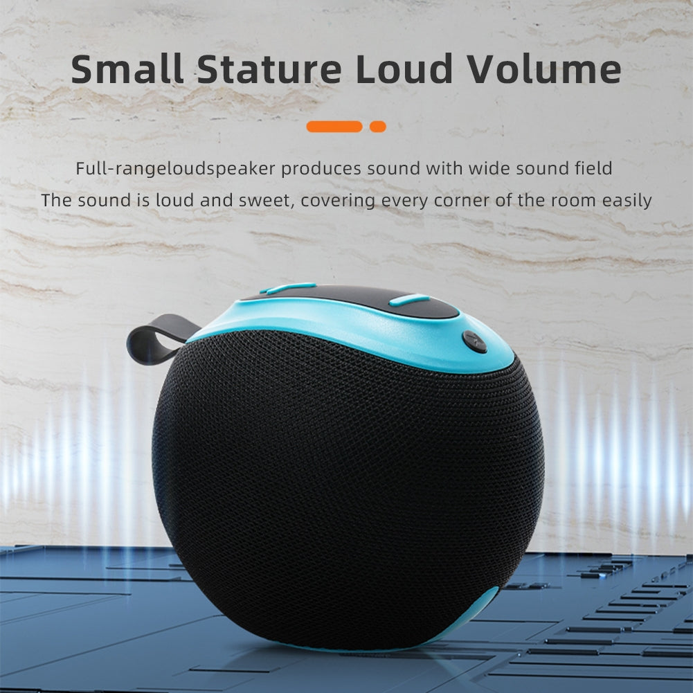 TG623 Wireless Speakers Audio Home Outdoor Stereo Speaker Portable Wireless Speaker U Disk Memory Card Player Radio For Home Kitchen Office blue