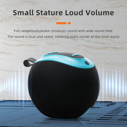 TG623 Wireless Speakers Audio Home Outdoor Stereo Speaker Portable Wireless Speaker U Disk Memory Card Player Radio For Home Kitchen Office blue