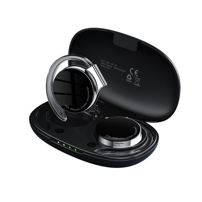 US F2 Tws Wireless Bluetooth Headset Noise-Cancelling Night Running Light Luminous Sports Earbuds Black