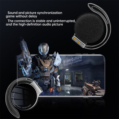 US F2 Tws Wireless Bluetooth Headset Noise-Cancelling Night Running Light Luminous Sports Earbuds Black