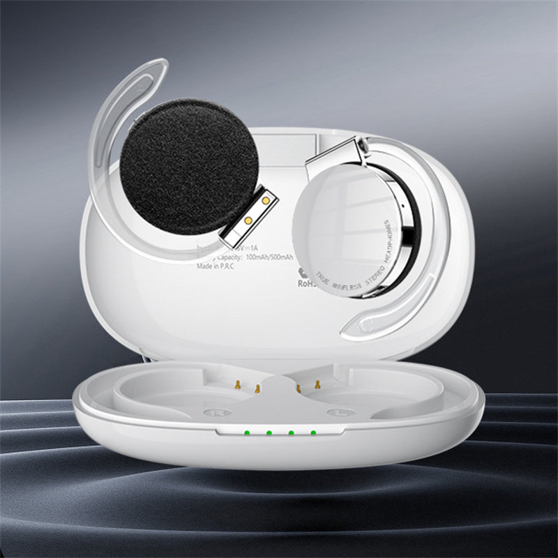 US F2 Tws Wireless Bluetooth Headset Noise-Cancelling Night Running Light Luminous Sports Earbuds Black