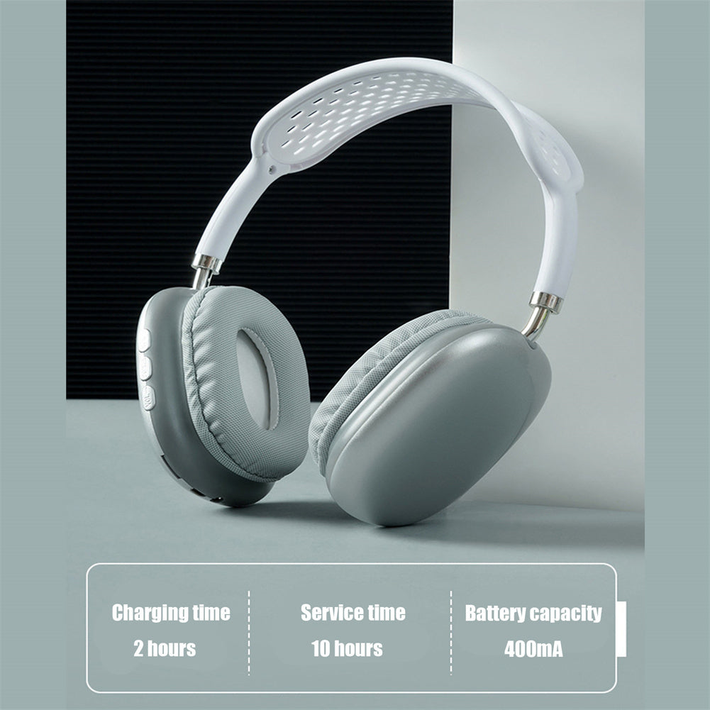P9 Tws Wireless Bluetooth 5.3 Headset with Microphone Stereo Hi-fi Noise Canceling Gaming Headphones Blue