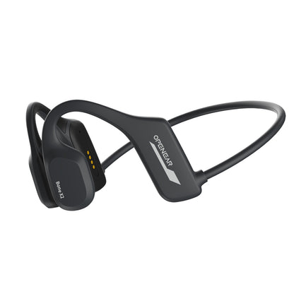Wireless Headphones Headband Bone Conduction Earphones Clear Sound Calling Headphones Waterproof Earbuds Blue