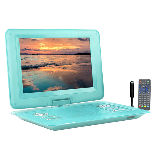 Trexonic 15.4 Inch Portable TV+ DVD Player with Swivel TFT-LCD Screen and USB,SD,AV,HDMI Inputs