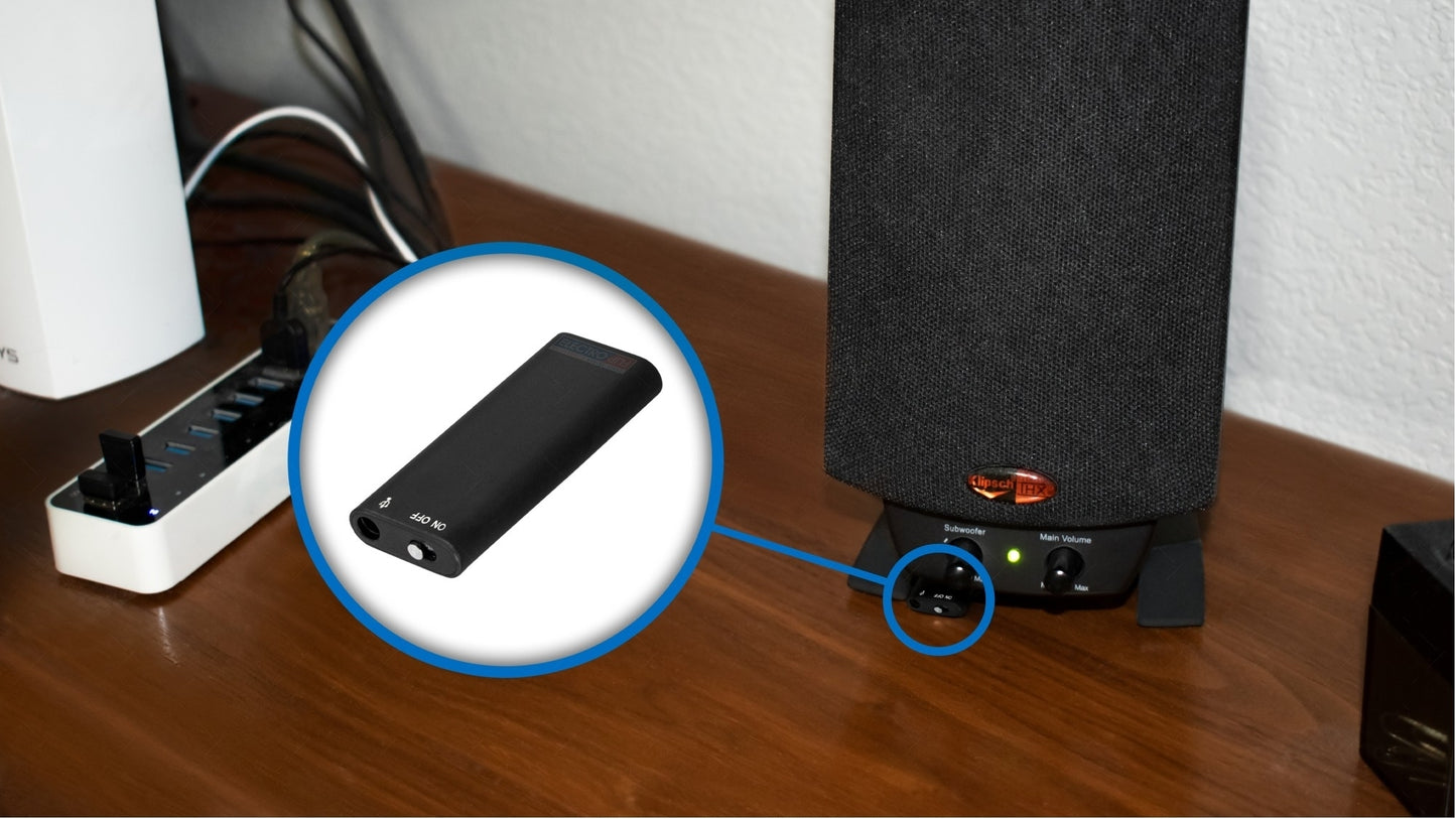 Rechargeable USB Hidden Covert MIC REC Portable REC for Hotel Reception Area
