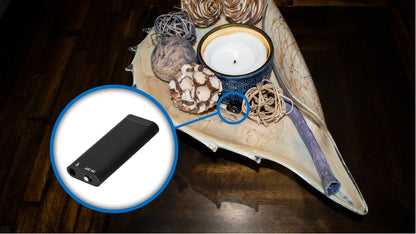Rechargeable USB Hidden Covert MIC REC Portable REC for Hotel Reception Area